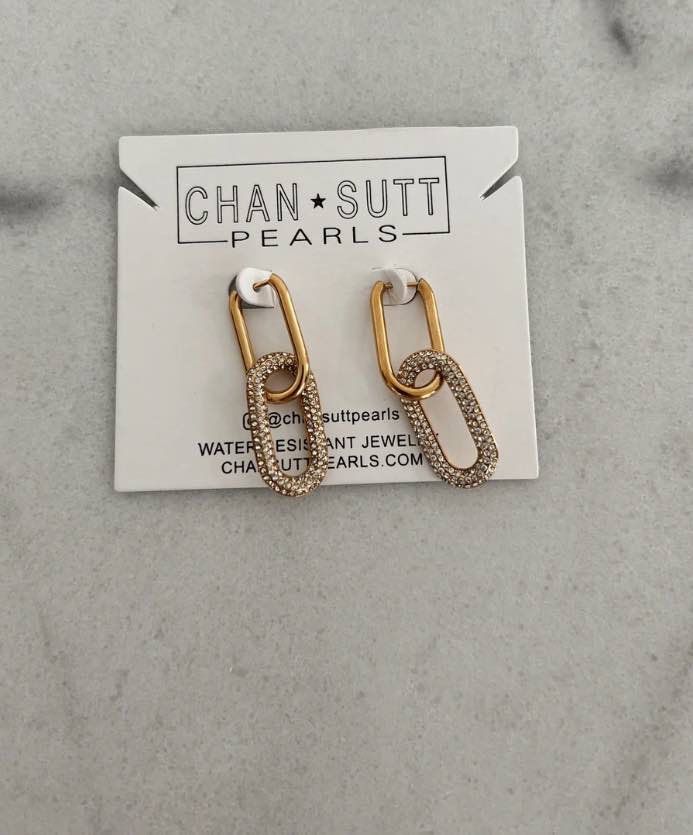 Chansutt Pearls Lily Earrings - Fleur - De - Lis Boutique