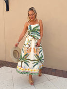 Aylaya Faith Scallop Waistband Long Skirt - Fleur - De - Lis Boutique