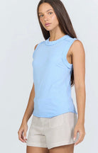 Dear John Zo Top Placid Blue - Fleur - De - Lis Boutique