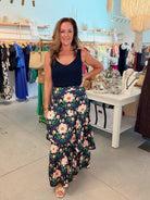 Sincerely Ours Celeste Maxi Skirt Wild Rose Reverie - Fleur-De-Lis Boutique