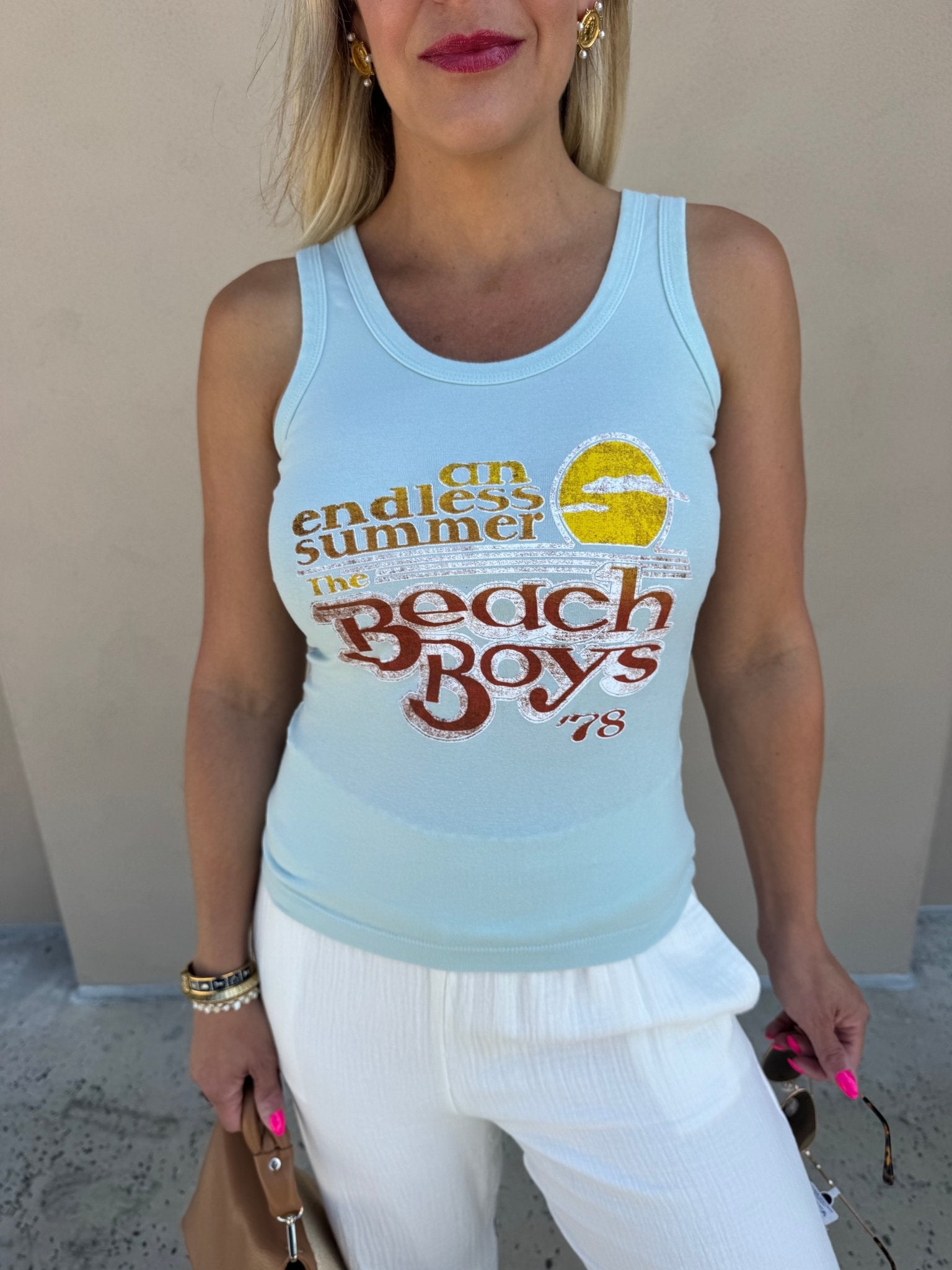 People Of Leisure Beach Boys Tank - Fleur - De - Lis Boutique