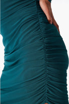 Steve Madden Stephie Dress Midnight Teal - Fleur-De-Lis Boutique
