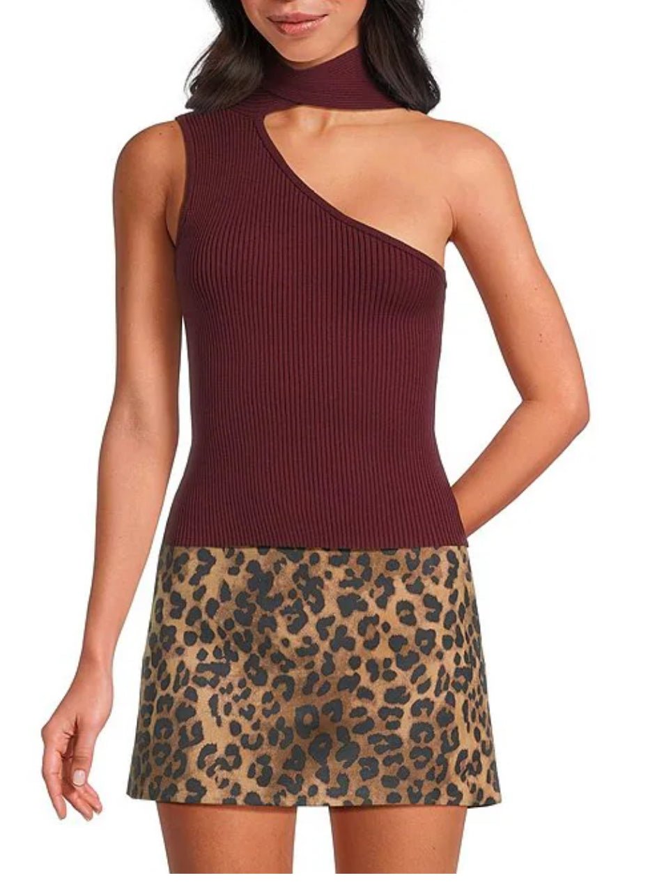 Lucy Paris Selah Top Burgundy - Fleur - De - Lis Boutique