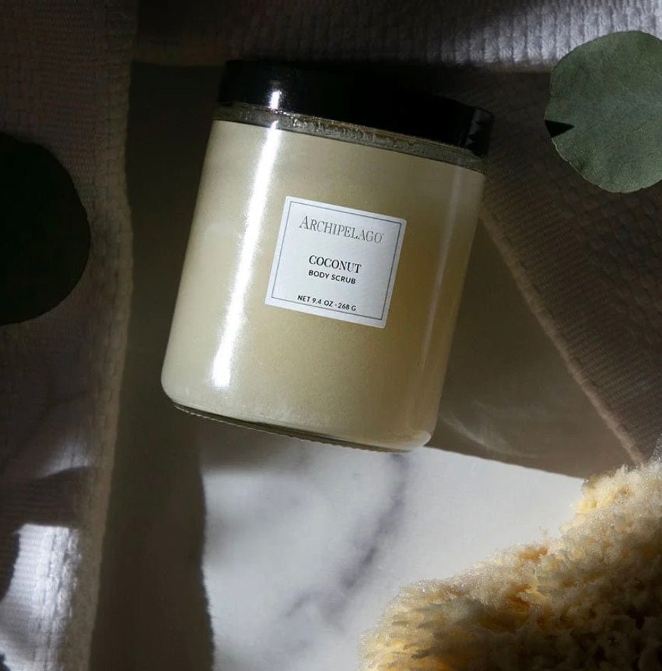 Archipelago Coconut Body Scrub 9.4oz - Fleur - De - Lis Boutique