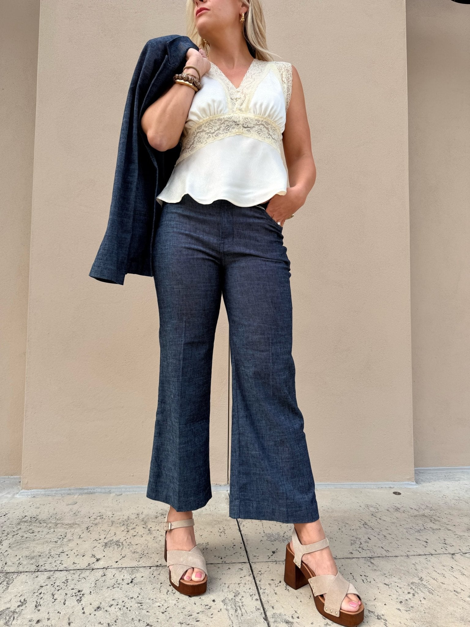 Level 99 Annabelle Wide Leg Stargazer - Fleur-De-Lis Boutique