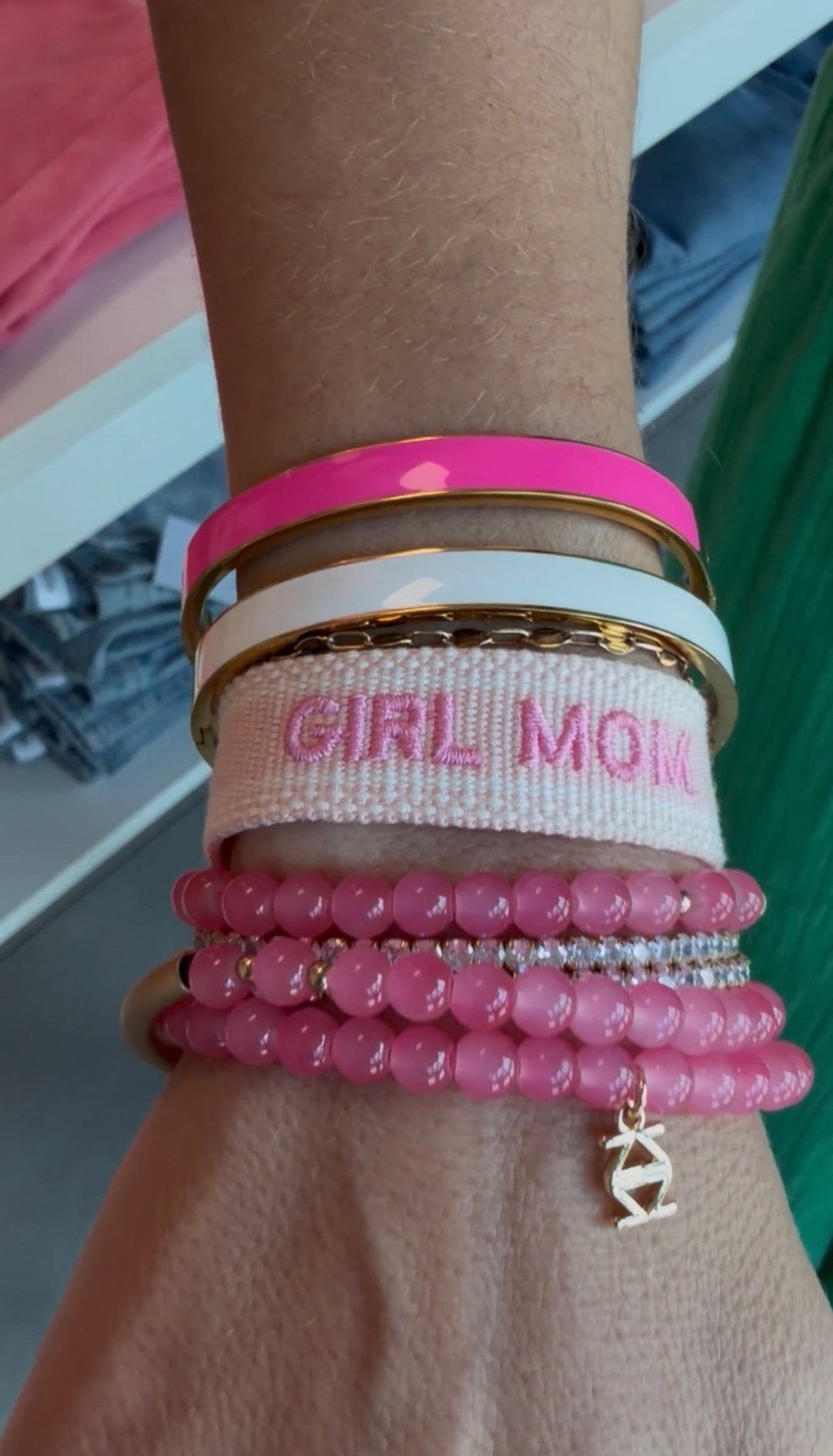 KC Girl Mom Bracelet - Fleur - De - Lis Boutique