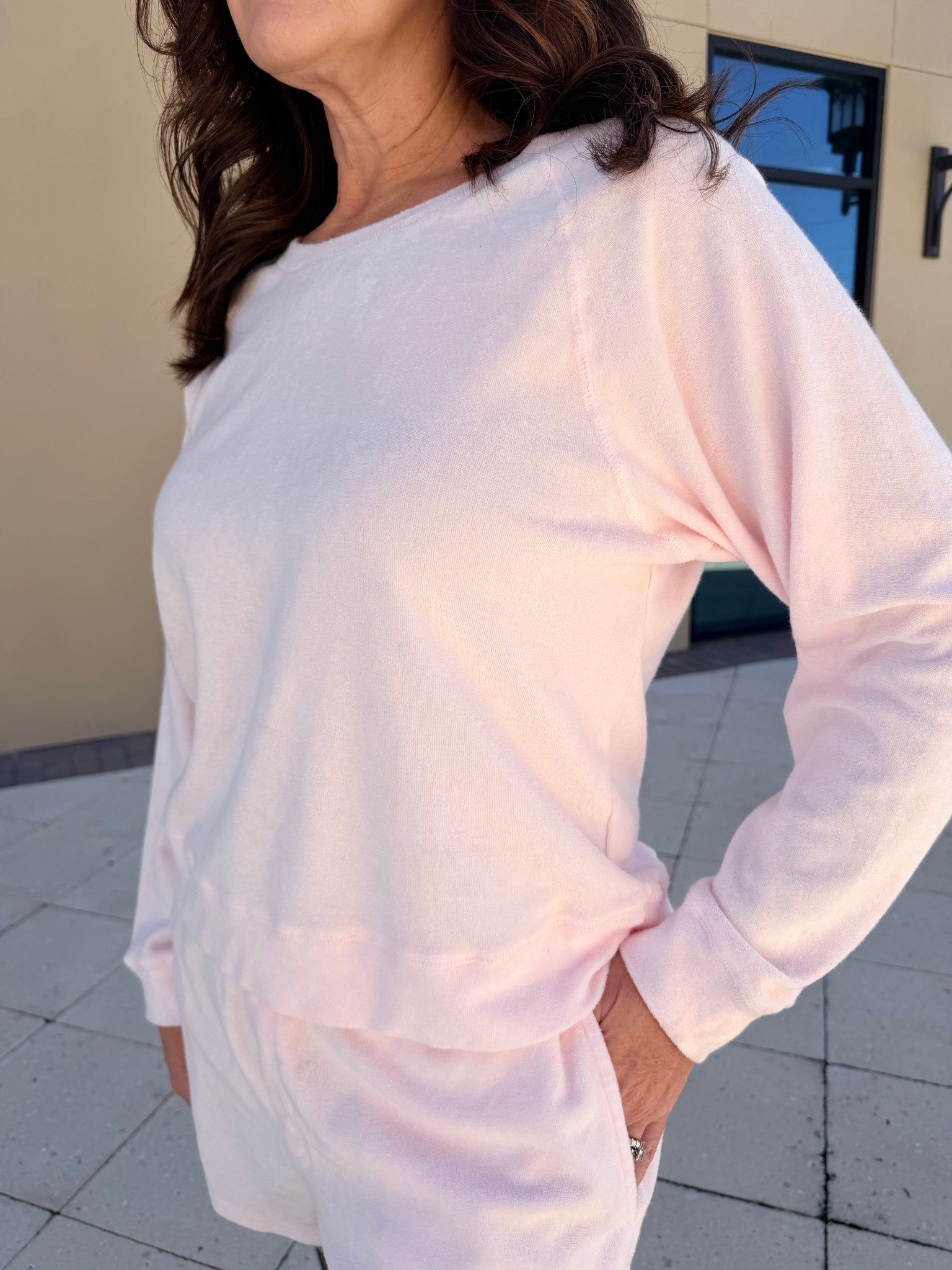 Bobi Los Angeles Raglan Pullover Sweetheart - Fleur - De - Lis Boutique