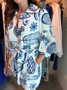 Meet Me In Santorini Tropical Delight Romper - Fleur - De - Lis Boutique