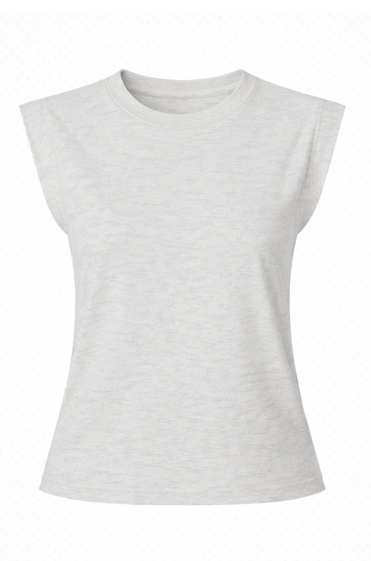 Another Love Ciara Top Heather Gray - Fleur-De-Lis Boutique