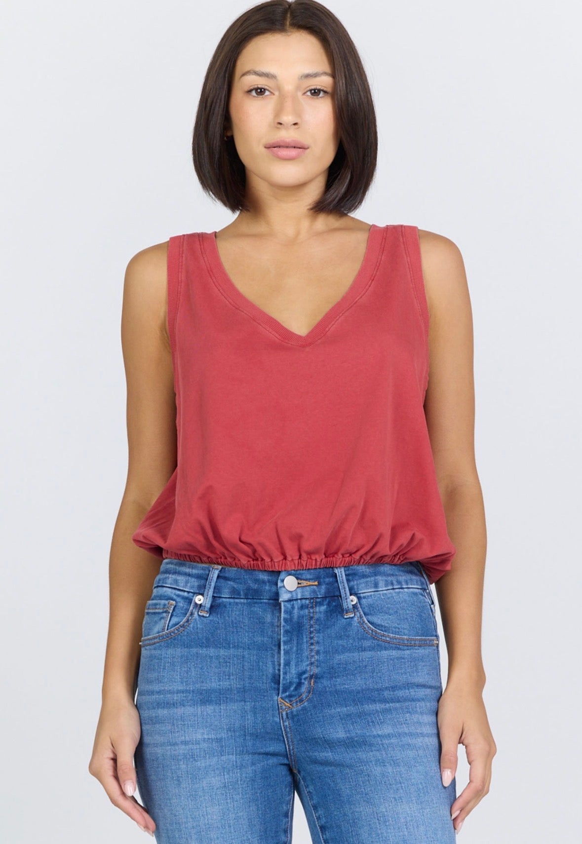 Dear John Alexi Top Salsa - Fleur - De - Lis Boutique
