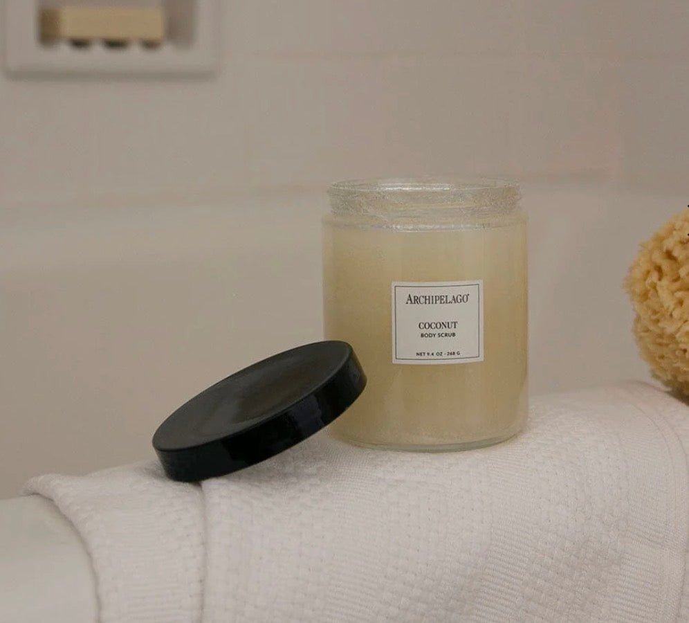 Archipelago Coconut Body Scrub 9.4oz - Fleur - De - Lis Boutique