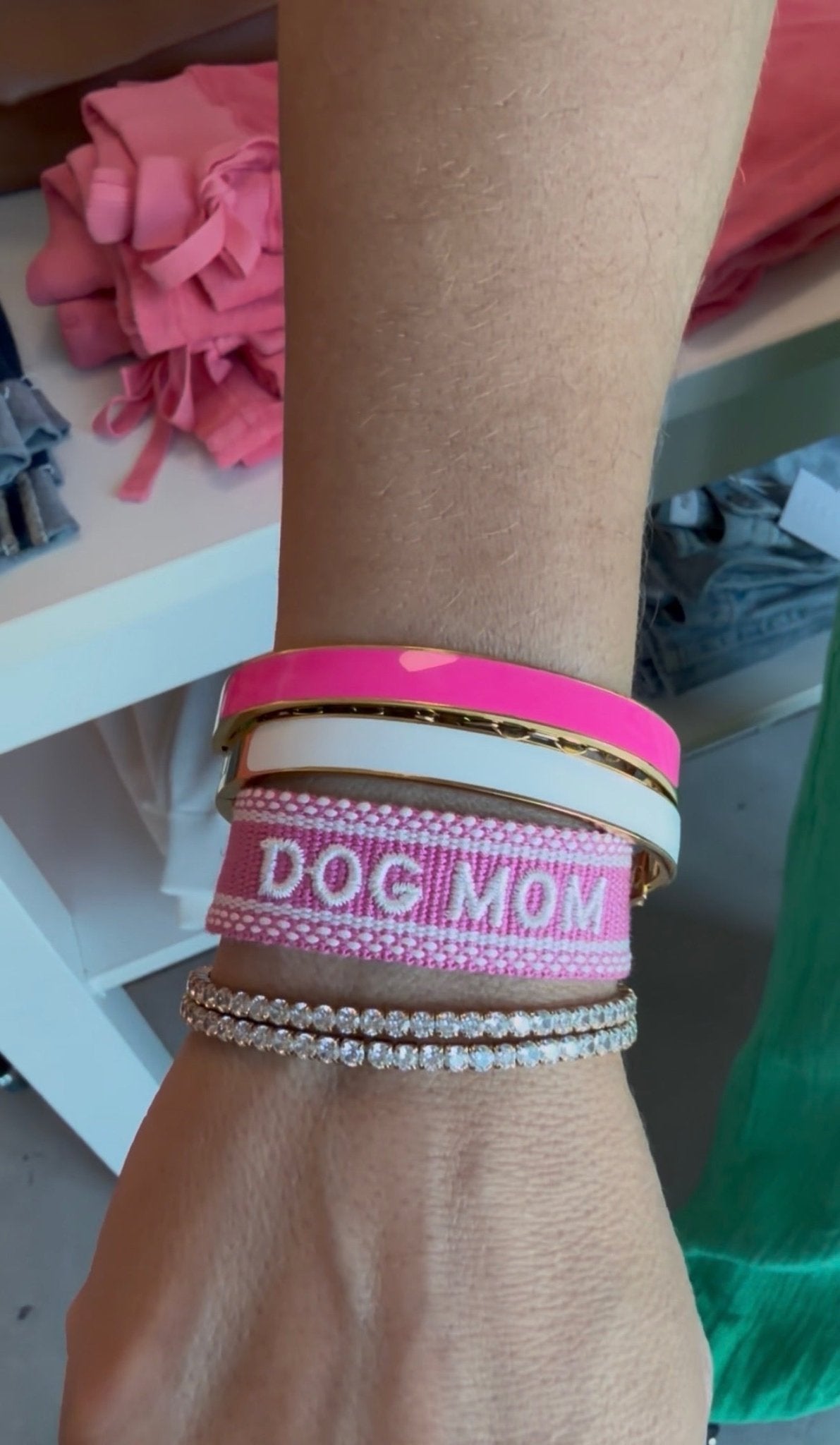 KC Dog Mom Bracelet - Fleur - De - Lis Boutique