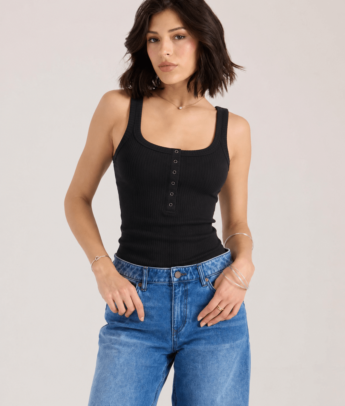 Another Love Brooke Top Black - Fleur-De-Lis Boutique