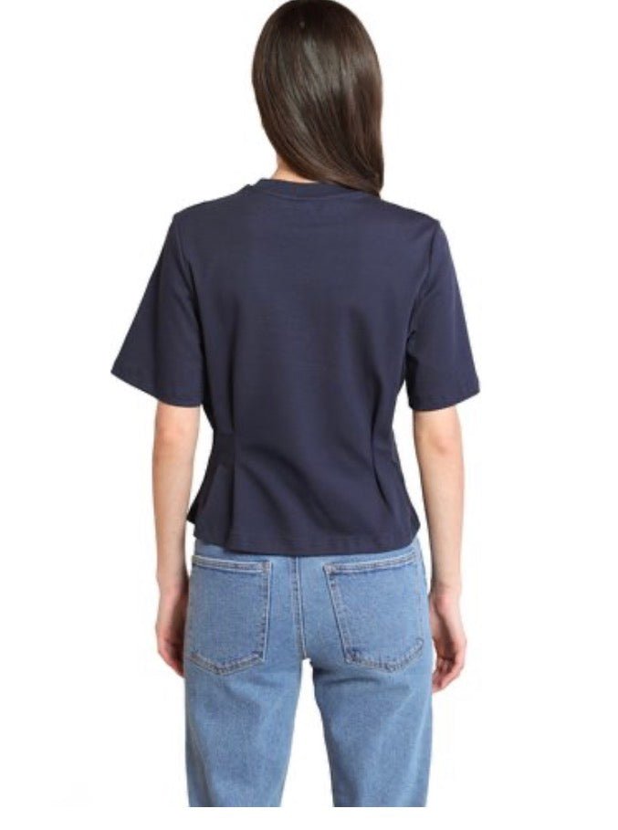 Dex Midnight Cinched Waist Tee - Fleur-De-Lis Boutique