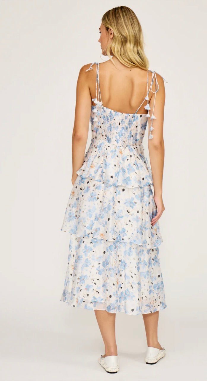 Lucy Paris Maizie Tiered Dress - Fleur - De - Lis Boutique