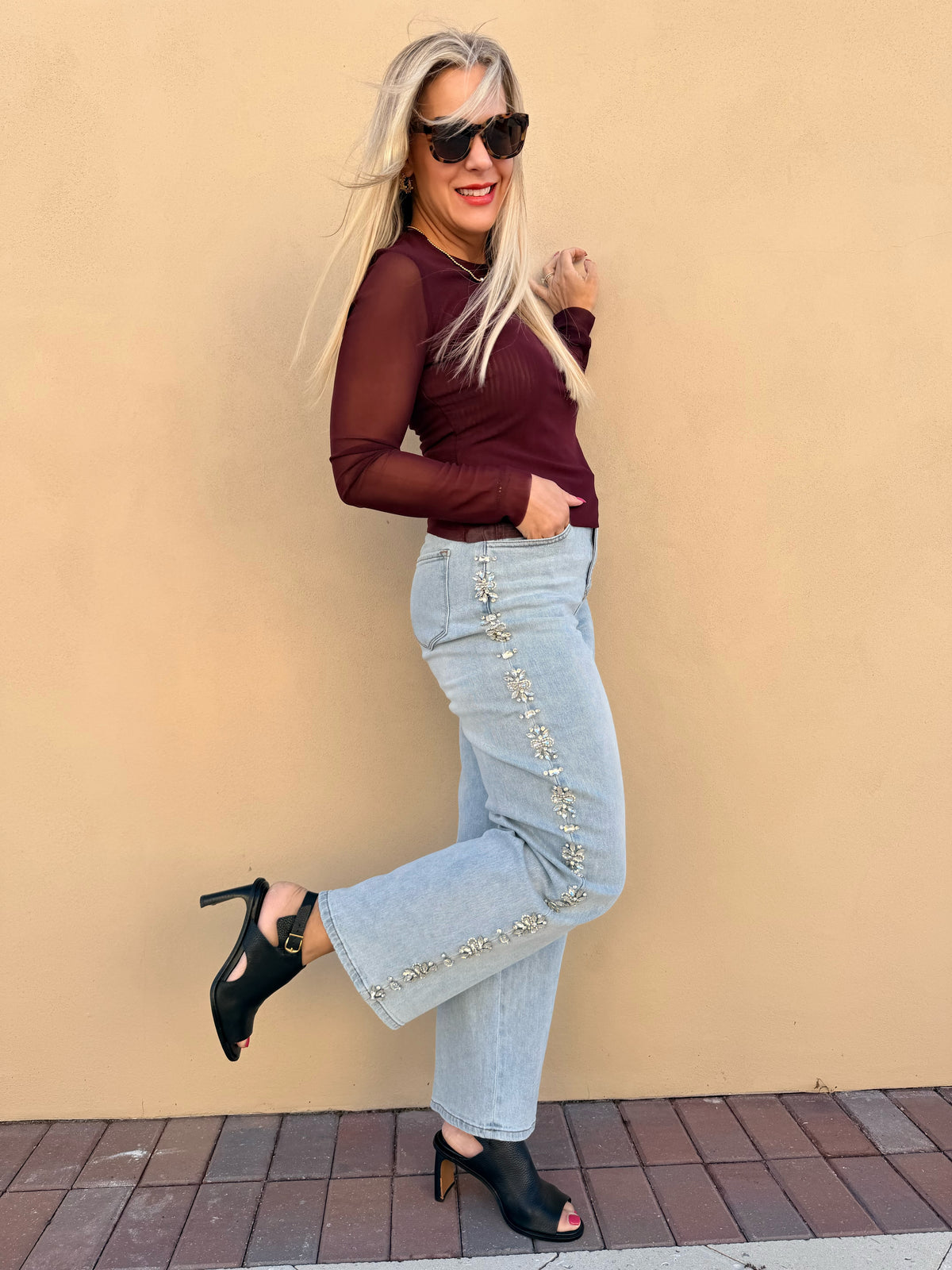 Dear John Holly Denim Gala Blue - Fleur-De-Lis Boutique