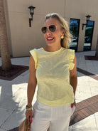 Another Love North Top Wax Yellow - Fleur - De - Lis Boutique