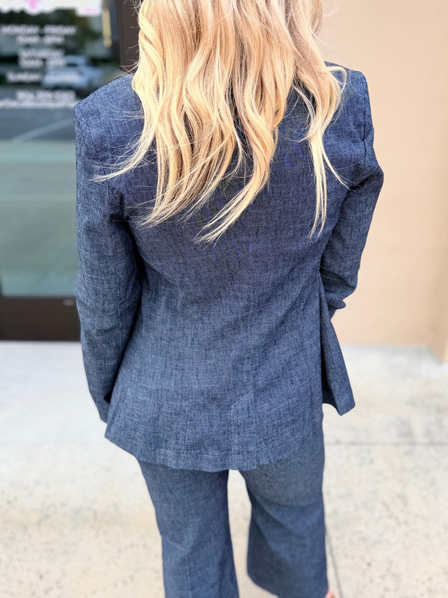 Level 99 Lennox Blazer Stargazer New Ozone - Fleur-De-Lis Boutique