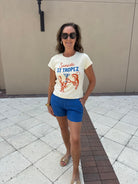 People of Leisure Sea Side Baby Tee - Fleur - De - Lis Boutique