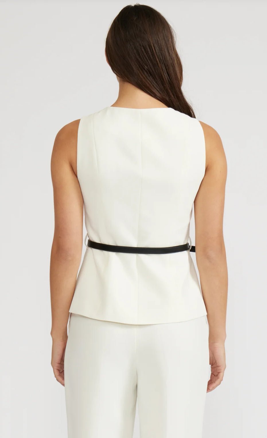 Lucy Paris Anna Belted Vest - Fleur - De - Lis Boutique