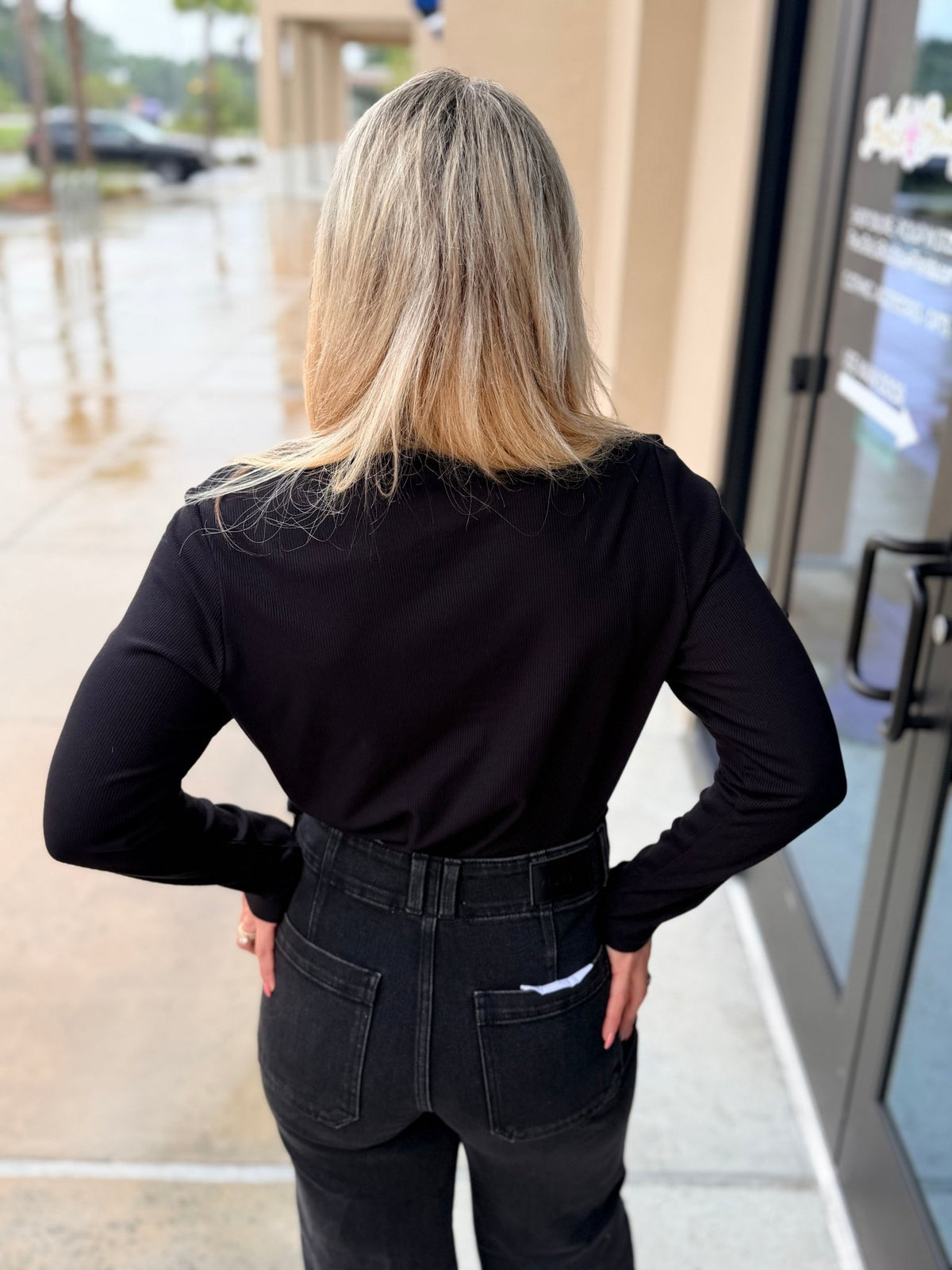 Another Love Elva Top Black - Fleur-De-Lis Boutique