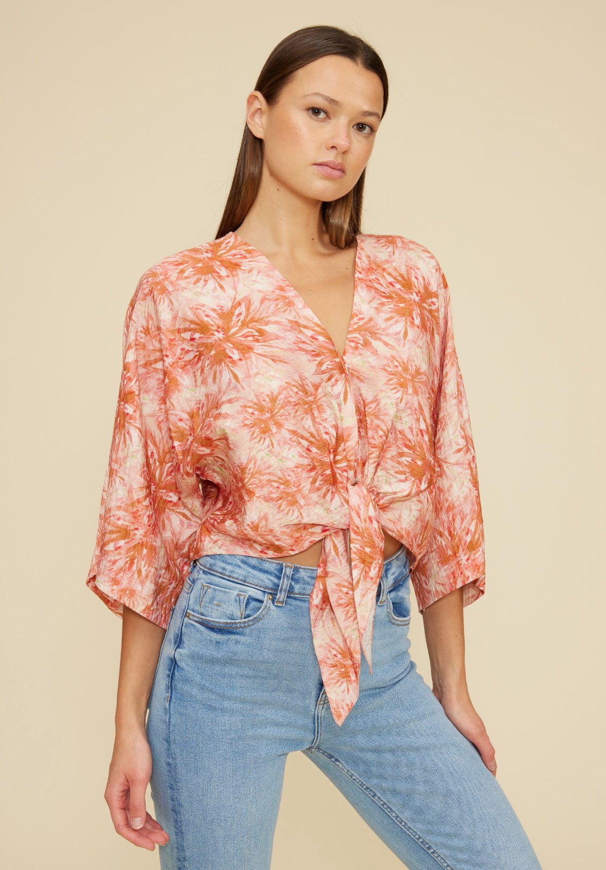 Lucy Paris Rae Tie Top - Fleur - De - Lis Boutique