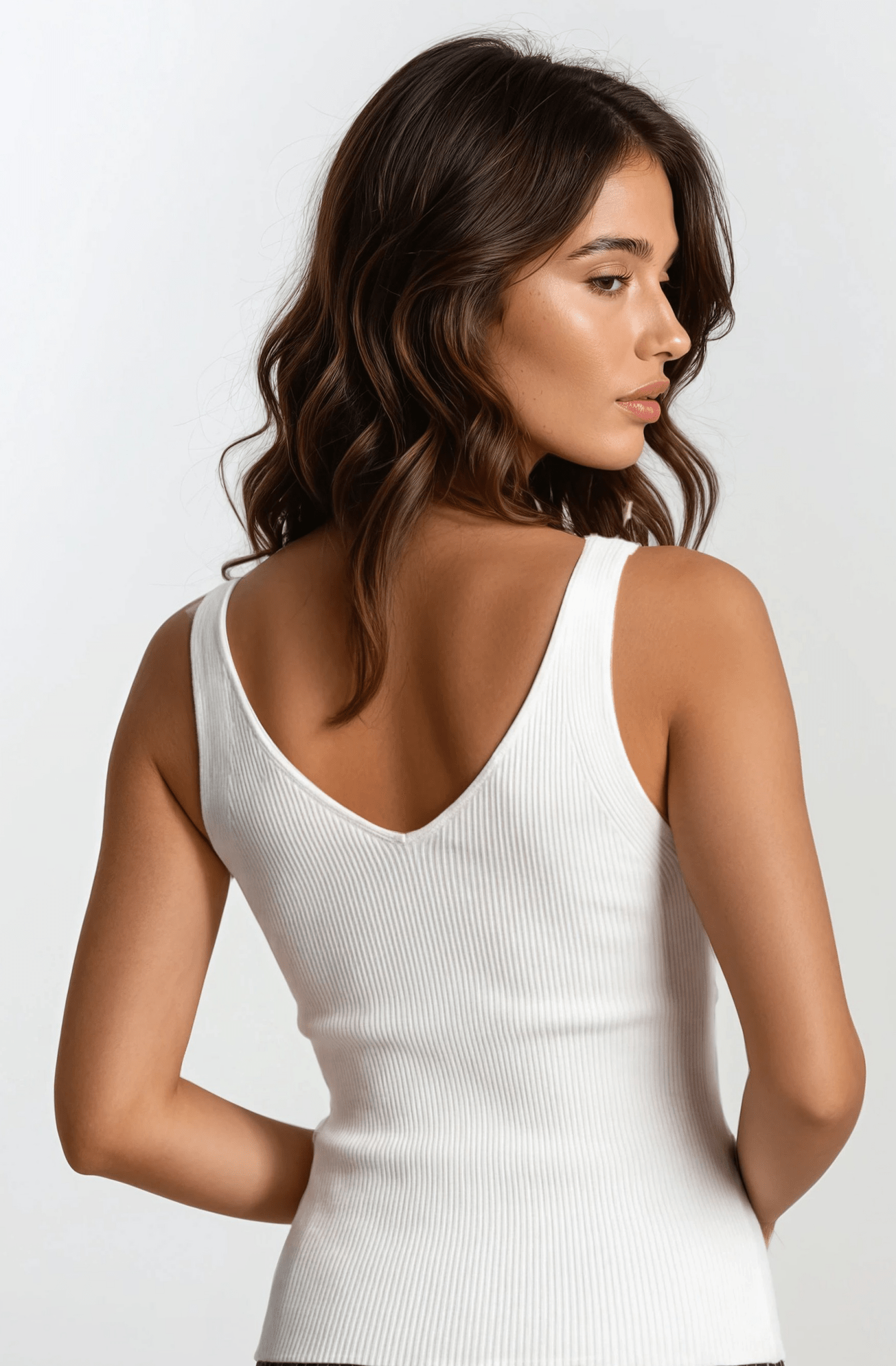 Sincerely Ours Kaia Tank White - Fleur-De-Lis Boutique