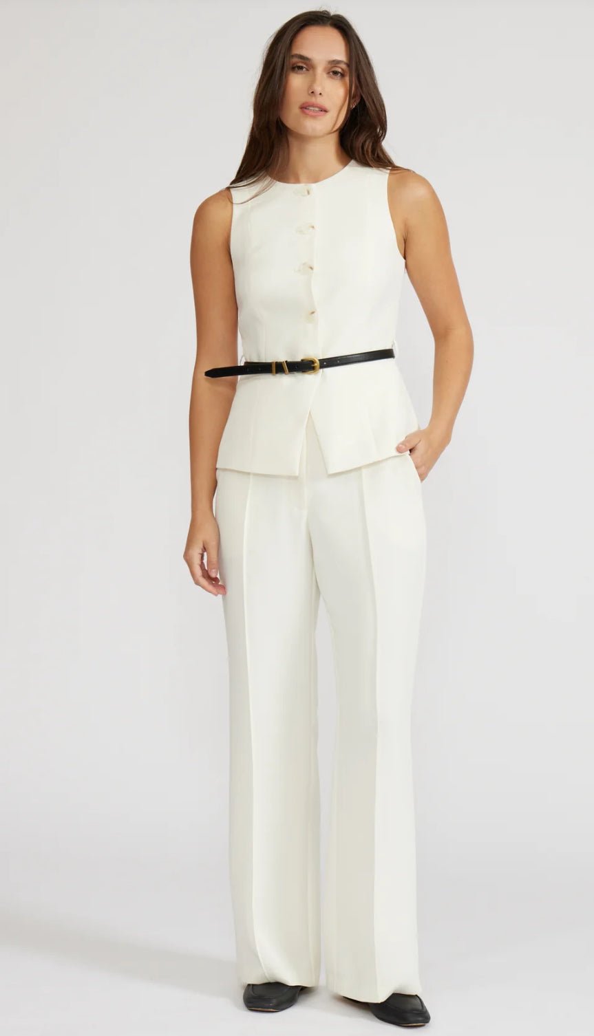 Lucy Paris Anna Belted Vest - Fleur - De - Lis Boutique