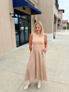 Elan Elise Stripe Midi Dress - Fleur-De-Lis Boutique