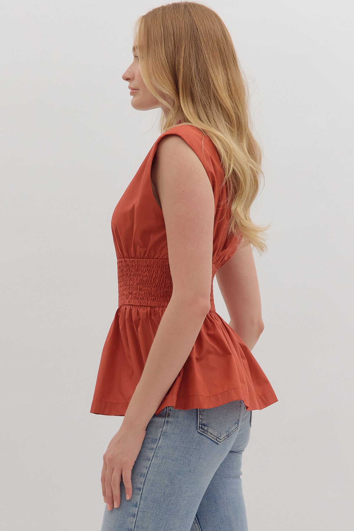 Margo Top Rust - Fleur - De - Lis Boutique