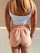 Bobi Los Angeles Drawcord Short Babe - Fleur - De - Lis Boutique