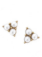 BELJOY Dottie Pearl Stud Earrings - Fleur-De-Lis Boutique