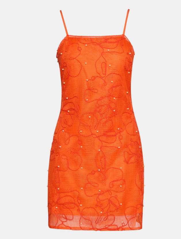 Steve Madden Maureen Mini Dress Salsa Red - Fleur-De-Lis Boutique