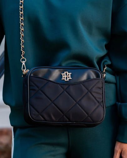 Caroline Hill Fiona Crossbody Black Nylon - Fleur-De-Lis Boutique
