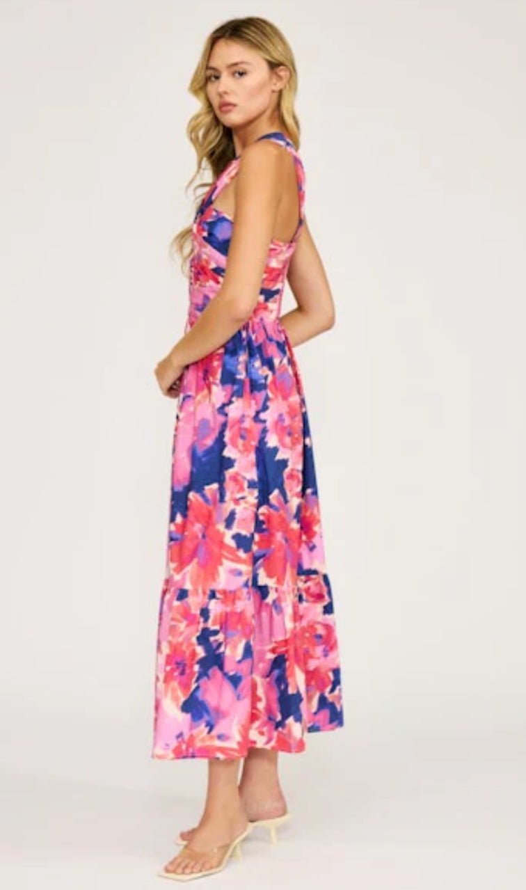 Lucy Paris Haven One Shoulder Dress - Fleur - De - Lis Boutique