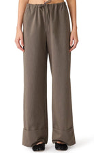 Steve Madden Idra Pant Walnut - Fleur-De-Lis Boutique