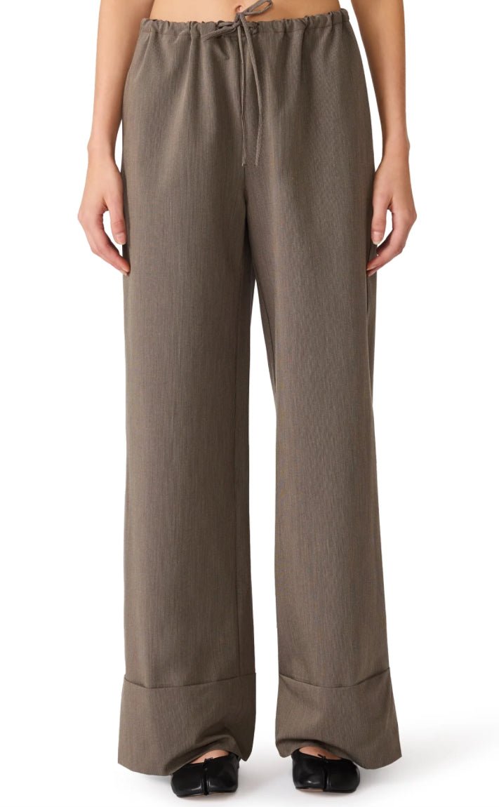 Steve Madden Idra Pant Walnut - Fleur-De-Lis Boutique