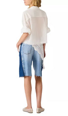 Steve Madden Delphi Top Antique White - Fleur-De-Lis Boutique