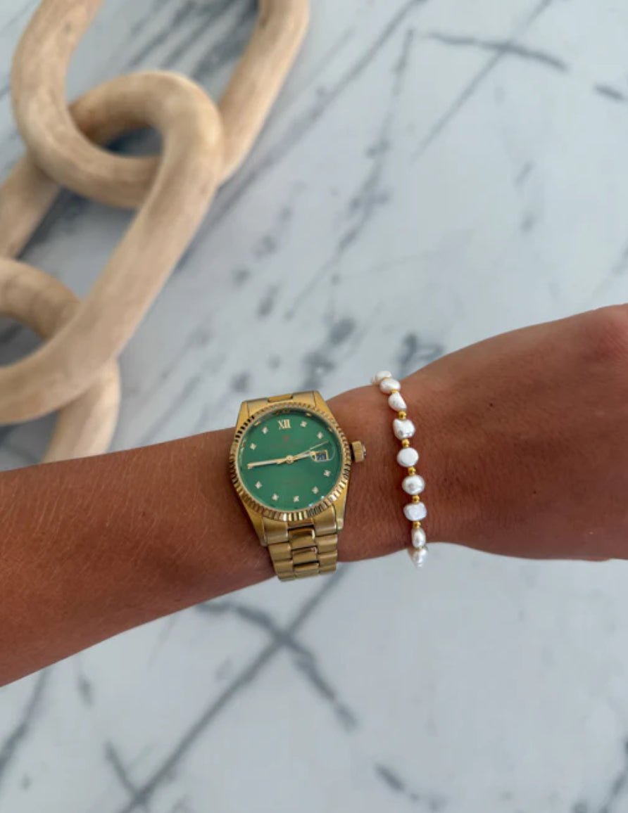 Chansutt Pearls Poppy Bracelet - Fleur - De - Lis Boutique