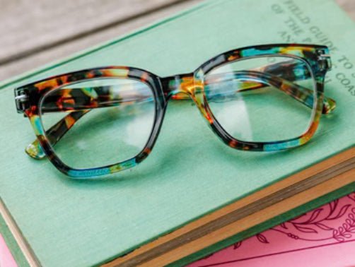 Peepers Buzzworthy Blue Quartz Readers - Fleur-De-Lis Boutique