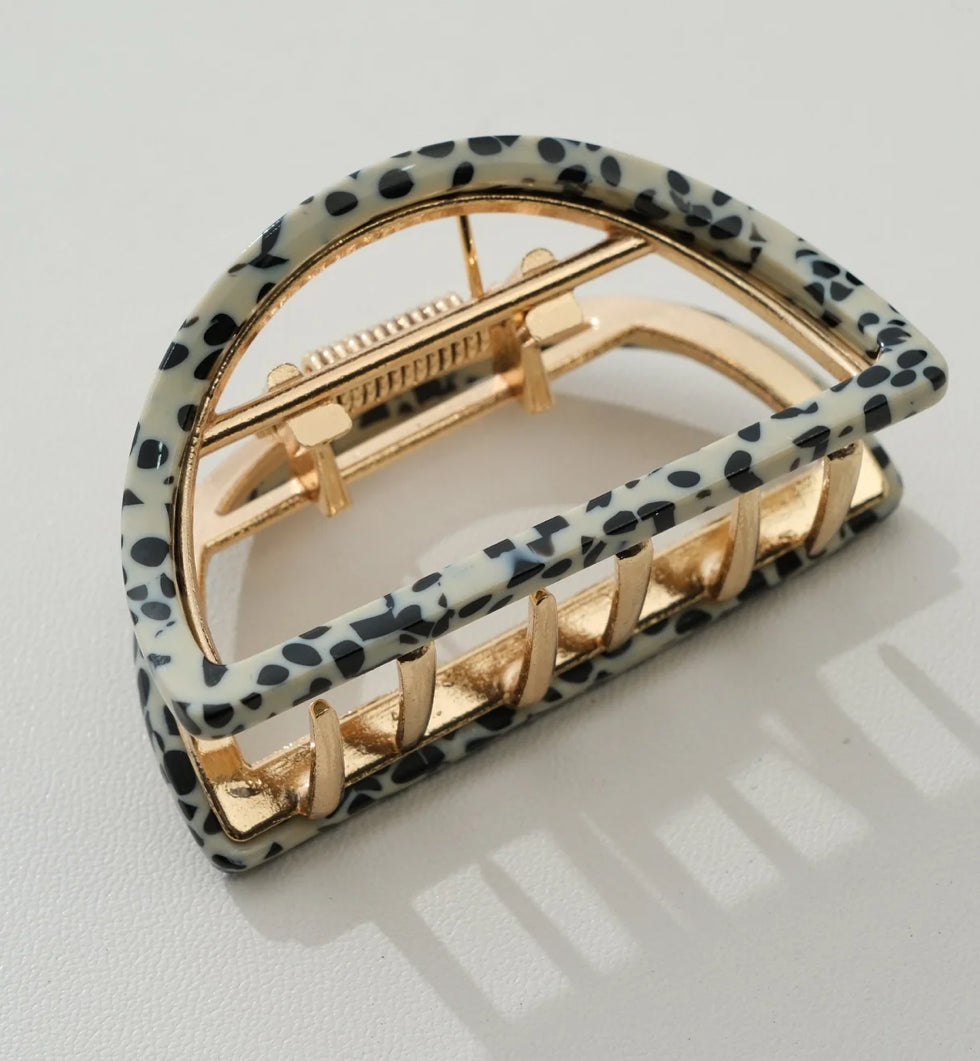 addoro Rosalie Half Moon Claw Clip Small