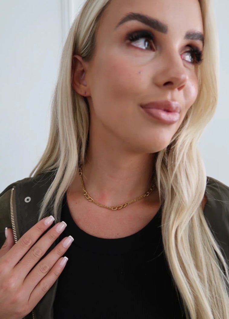 Chansutt Pearls Gold Grace Necklace - Fleur-De-Lis Boutique