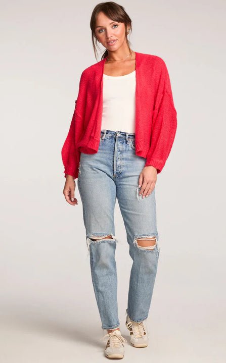 Saltwater Luxe Aden Sweater Vintage Red - Fleur - De - Lis Boutique