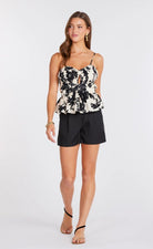Bishop & Young Athena Peplum Top - Fleur - De - Lis Boutique