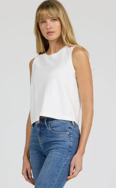 Dear John Jett Top White - Fleur - De - Lis Boutique