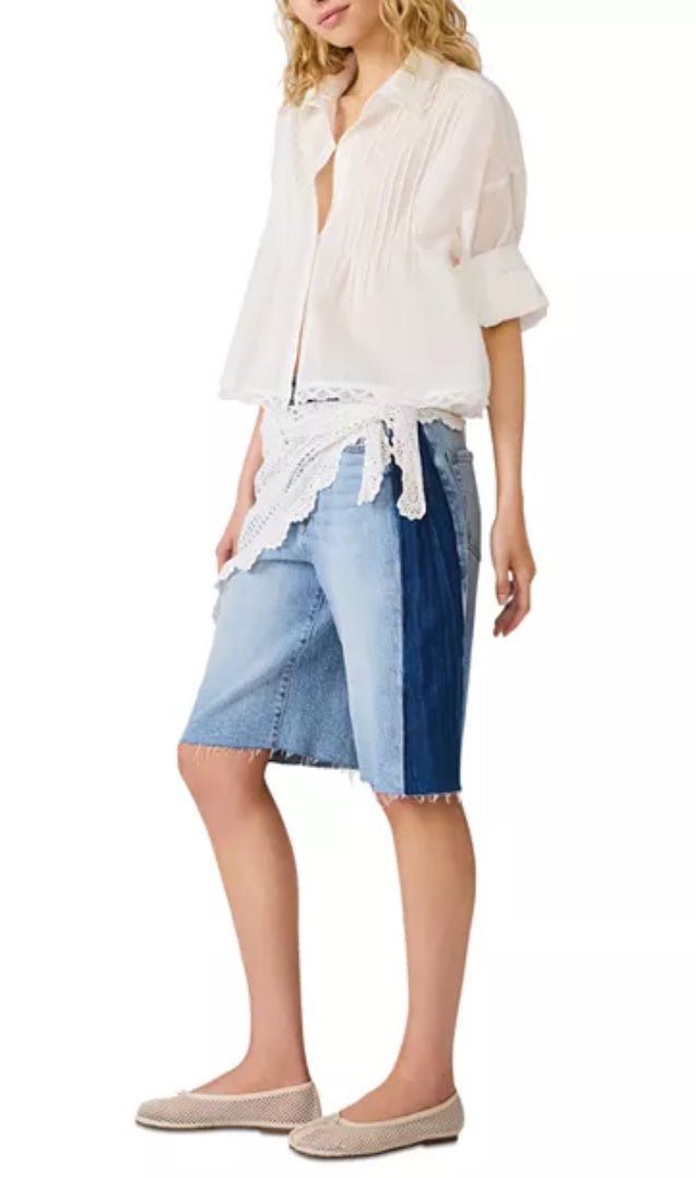 Steve Madden Delphi Top Antique White - Fleur-De-Lis Boutique