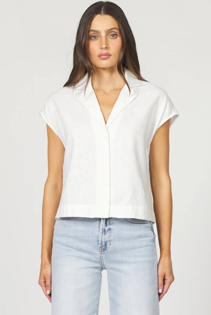 Dear John Cruz Top White - Fleur - De - Lis Boutique