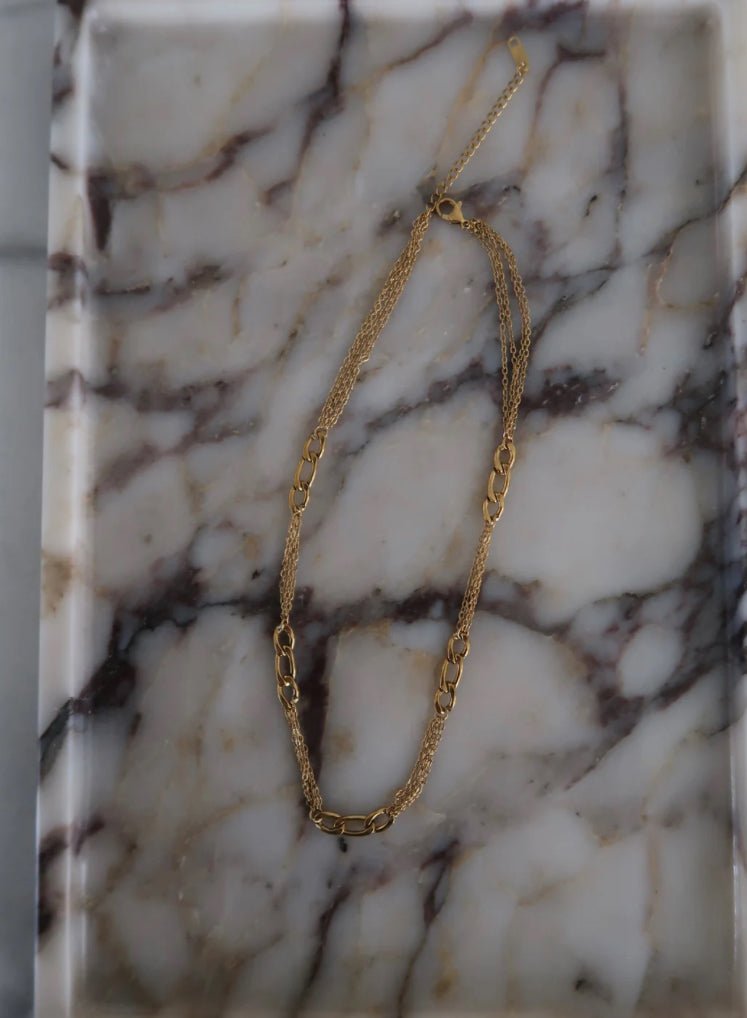 Chansutt Pearls Gold Grace Necklace - Fleur-De-Lis Boutique