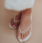 Solei Sea Indie Golden Lizard Sandal - Fleur - De - Lis Boutique