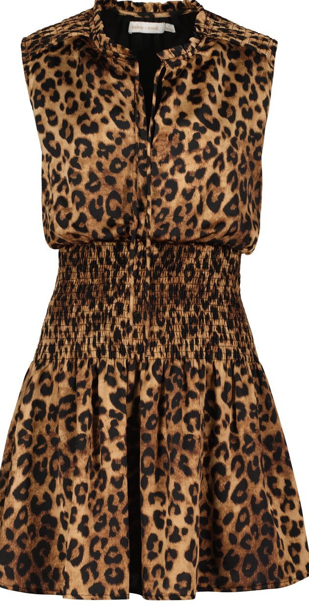Bishop & Young Marmont Sleeveless Leopard Dress - Fleur-De-Lis Boutique